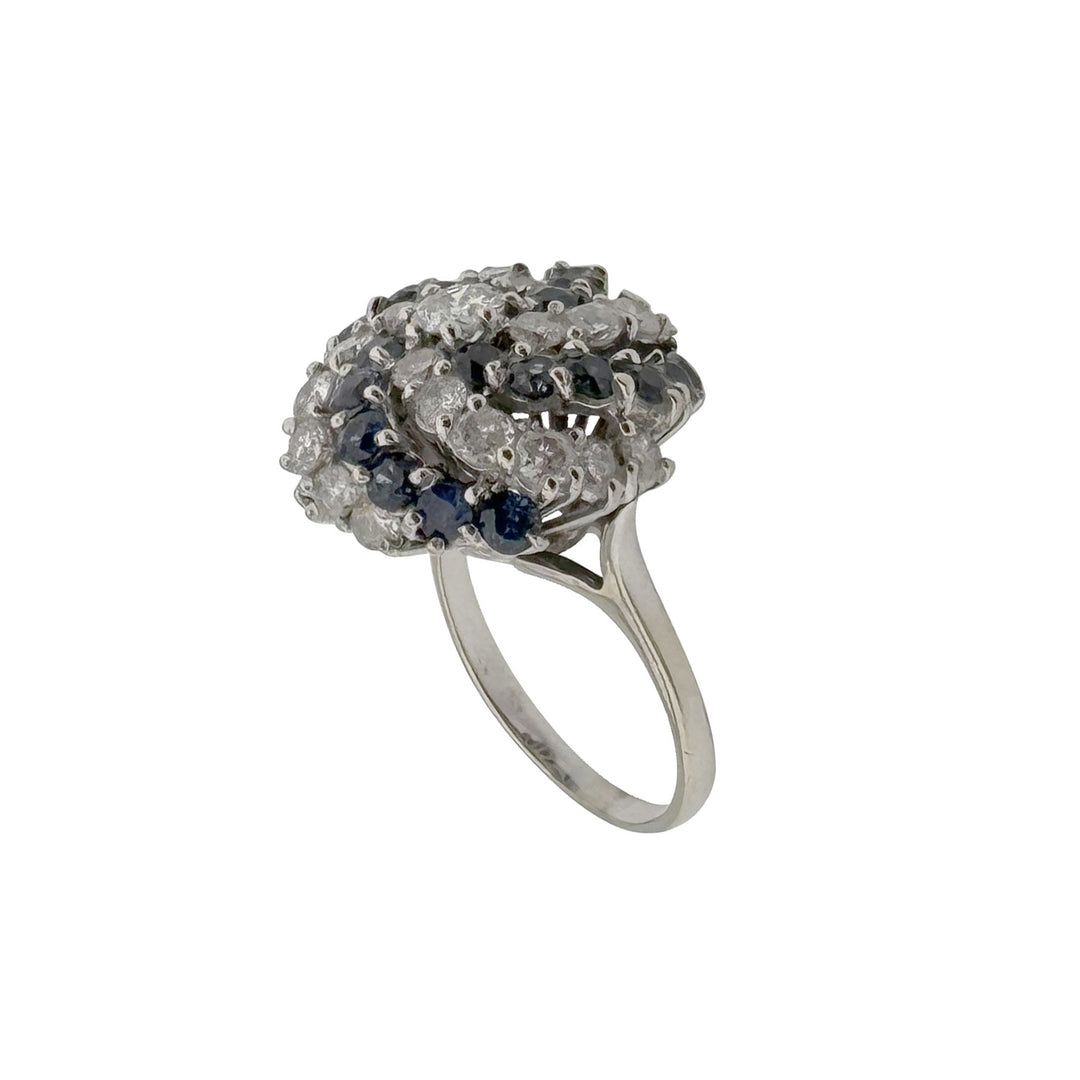 Vintage Gold Ring with Sapphire