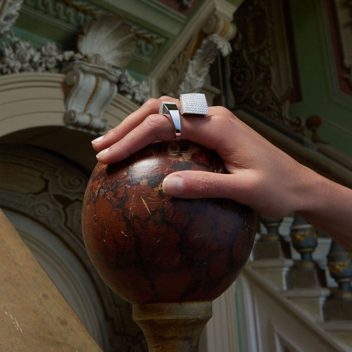 SAUVAGE PRIVE’ RING WITH DIAMONDS