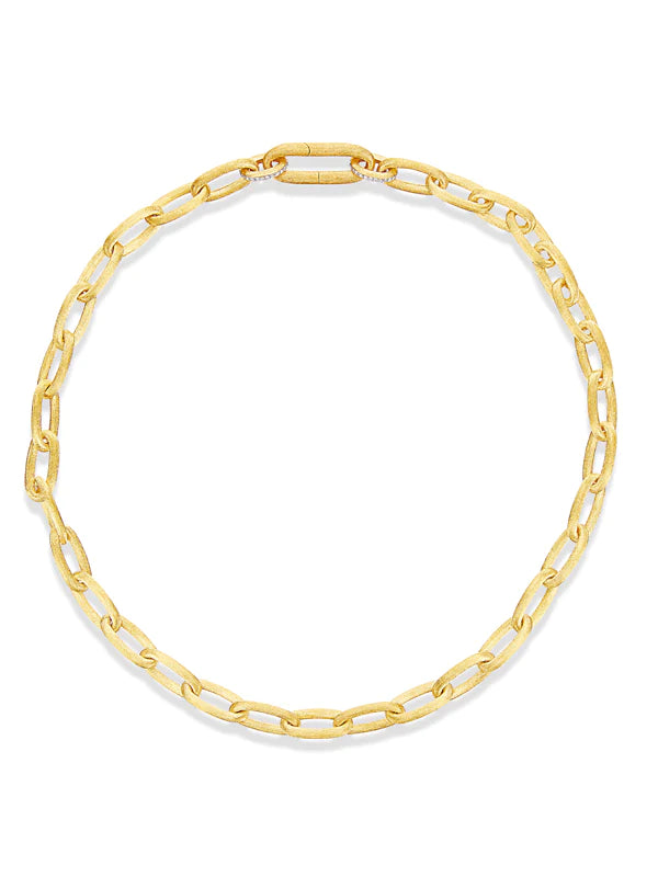 "LIBERA" GOLD NECKLACE CHAIN WITH DIAMONDS
