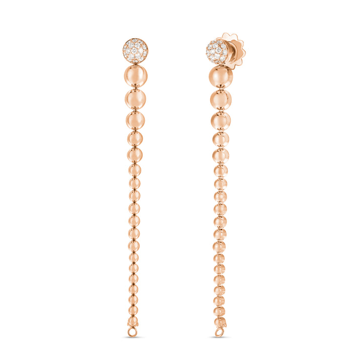 ART DECO EARRINGS WITH DIAMONDS