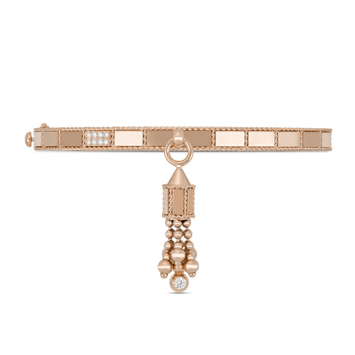 ART DECO BANGLE WITH DIAMONDS