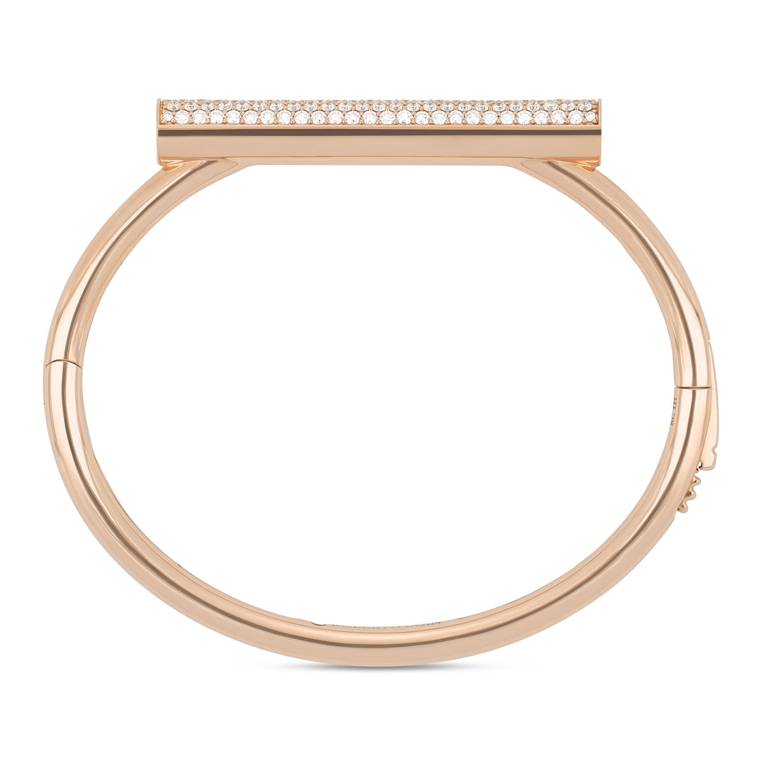 DOMINO BANGLE WITH DIAMONDS