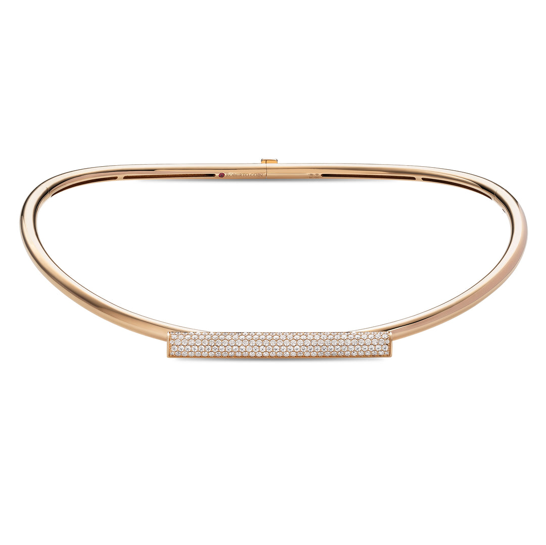 DOMINO NECKLACE WITH DIAMONDS