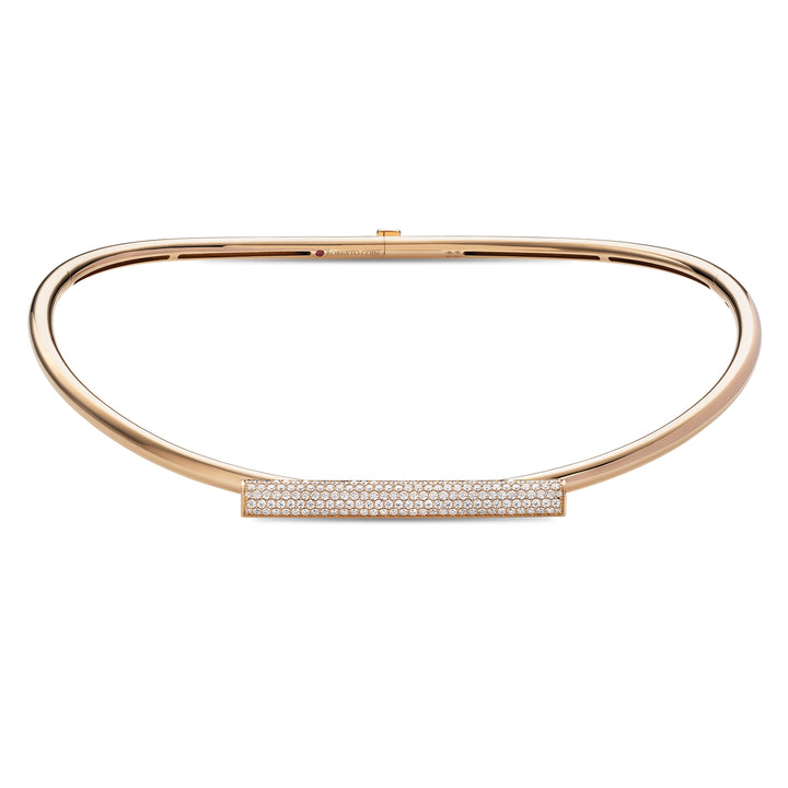 DOMINO NECKLACE WITH DIAMONDS