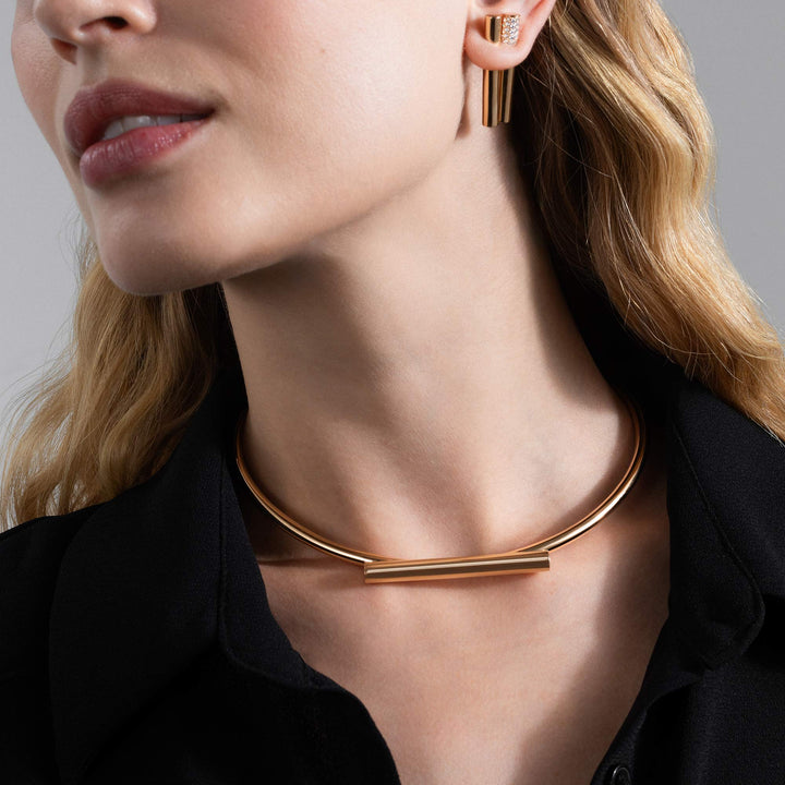 DOMINO NECKLACE WITH DIAMONDS