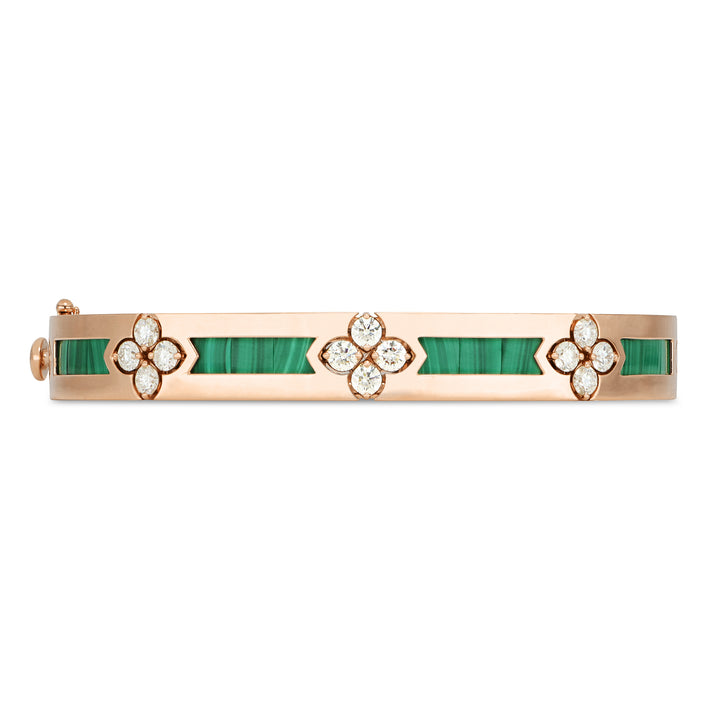 LOVE IN VERONA BANGLE WITH MALACHITE