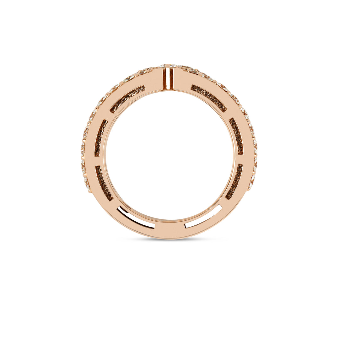 LOVE IN VERONA RING WITH MALACHITE AND DIAMONDS