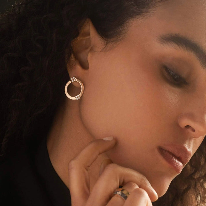 LOVE IN VERONA EARRINGS WITH DIAMONDS