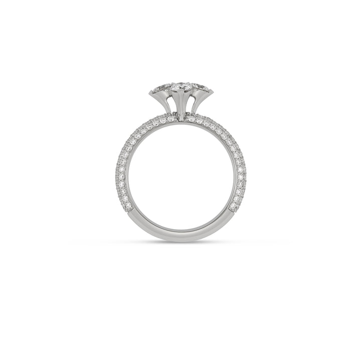 LOVE IN VERONA RING WITH DIAMONDS