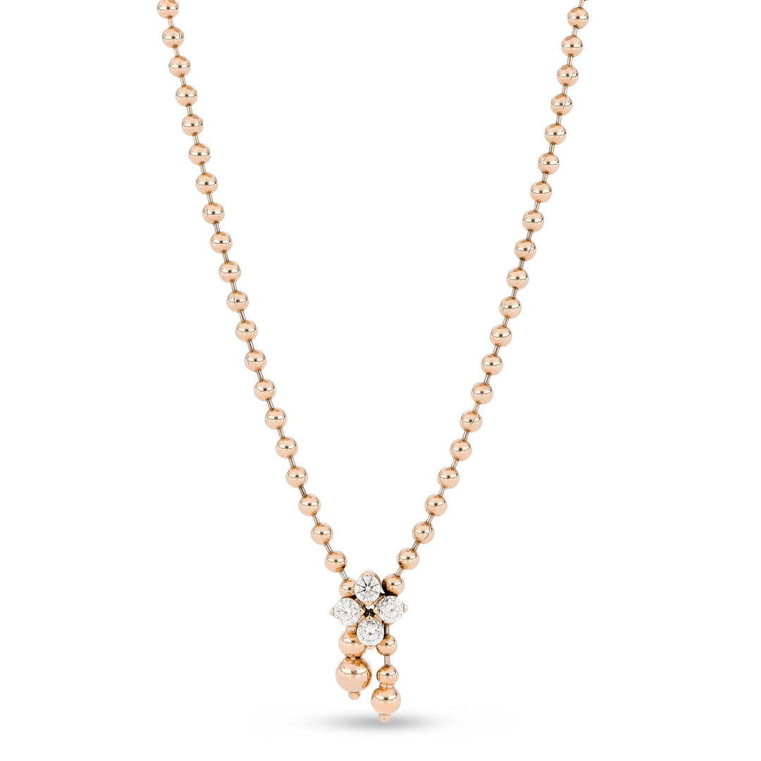 LOVE IN VERONA NECKLACE WITH DIAMONDS