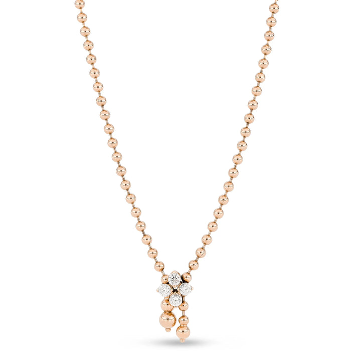 LOVE IN VERONA NECKLACE WITH DIAMONDS