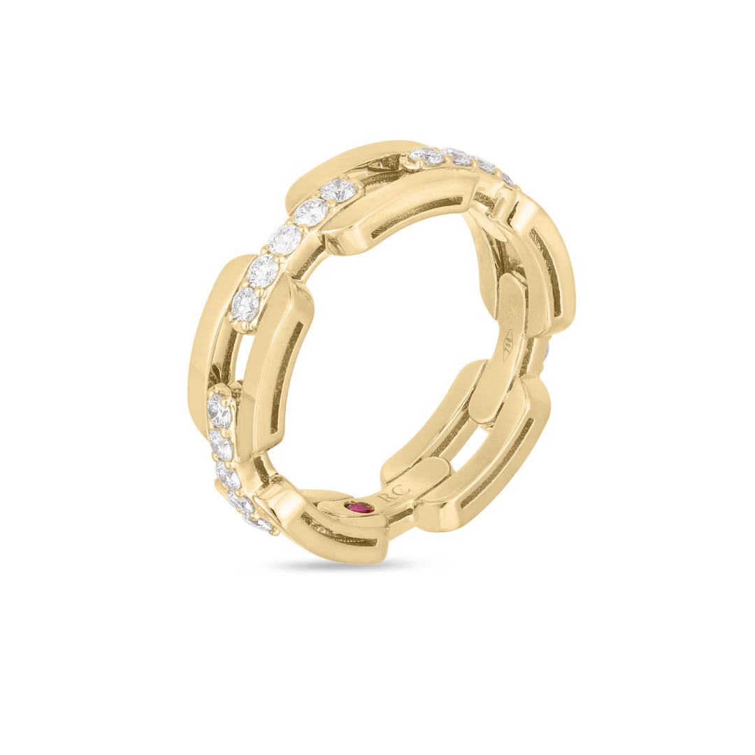 NAVARRA RING WITH DIAMONDS