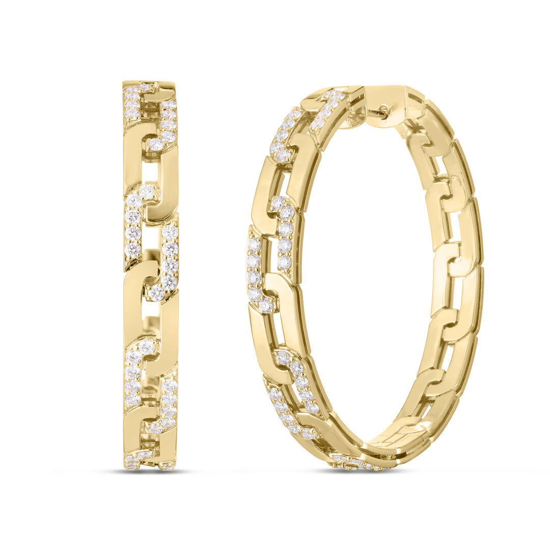 NAVARRA EARRINGS WITH DIAMONDS