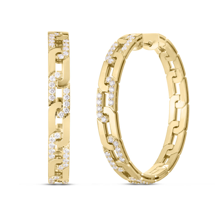 NAVARRA EARRINGS WITH DIAMONDS