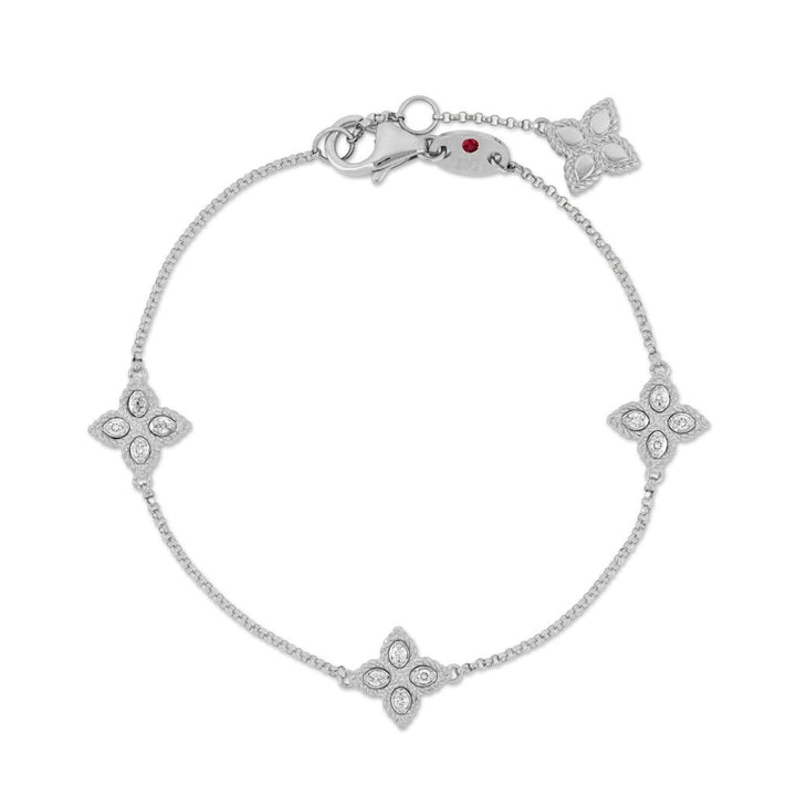 PRINCESS FLOWER BRACELET WITH DIAMONDS