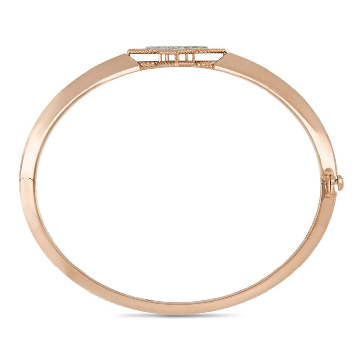 PRINCESS FLOWER BANGLE WITH DIAMONDS