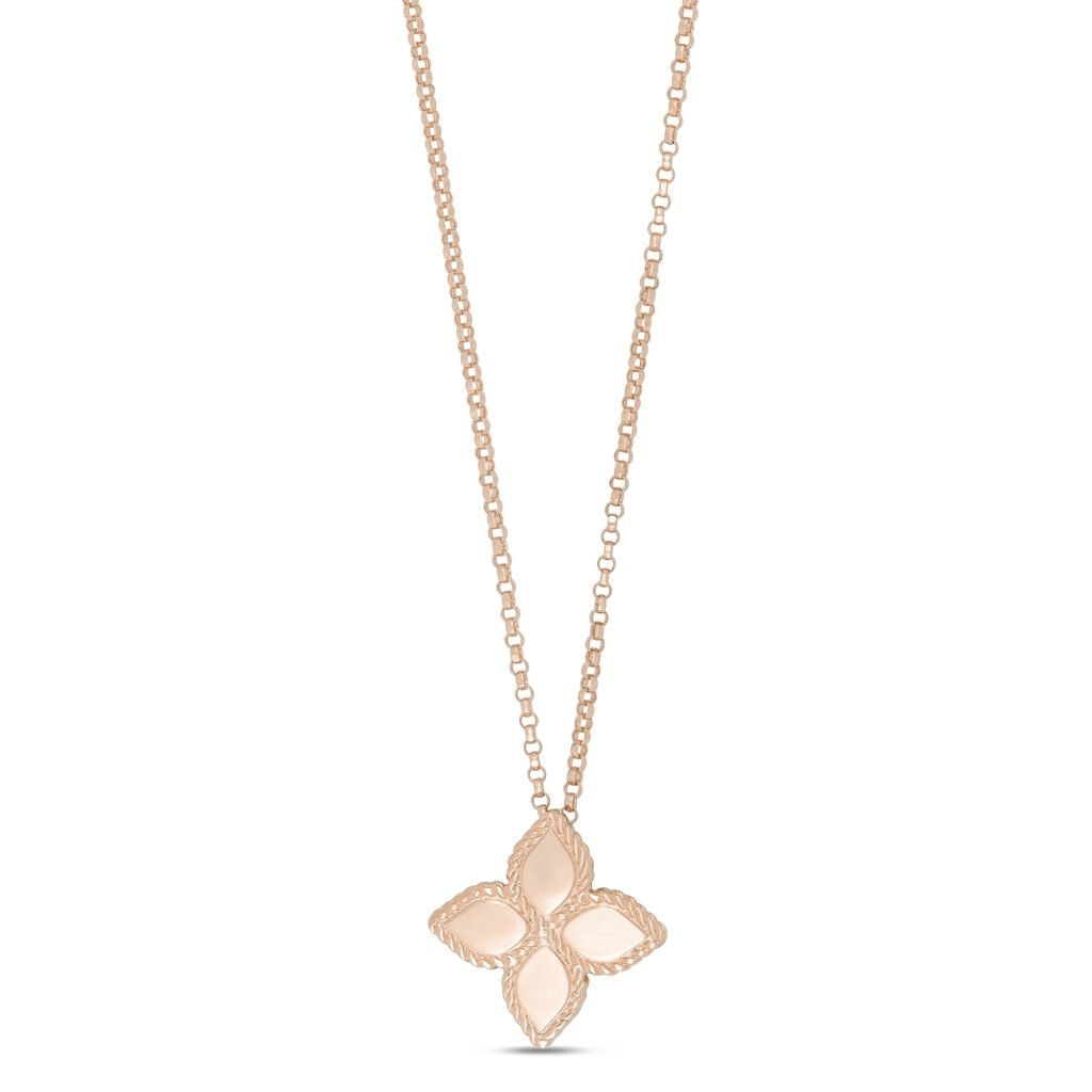 PRINCESS FLOWER PENDANT IN GOLD