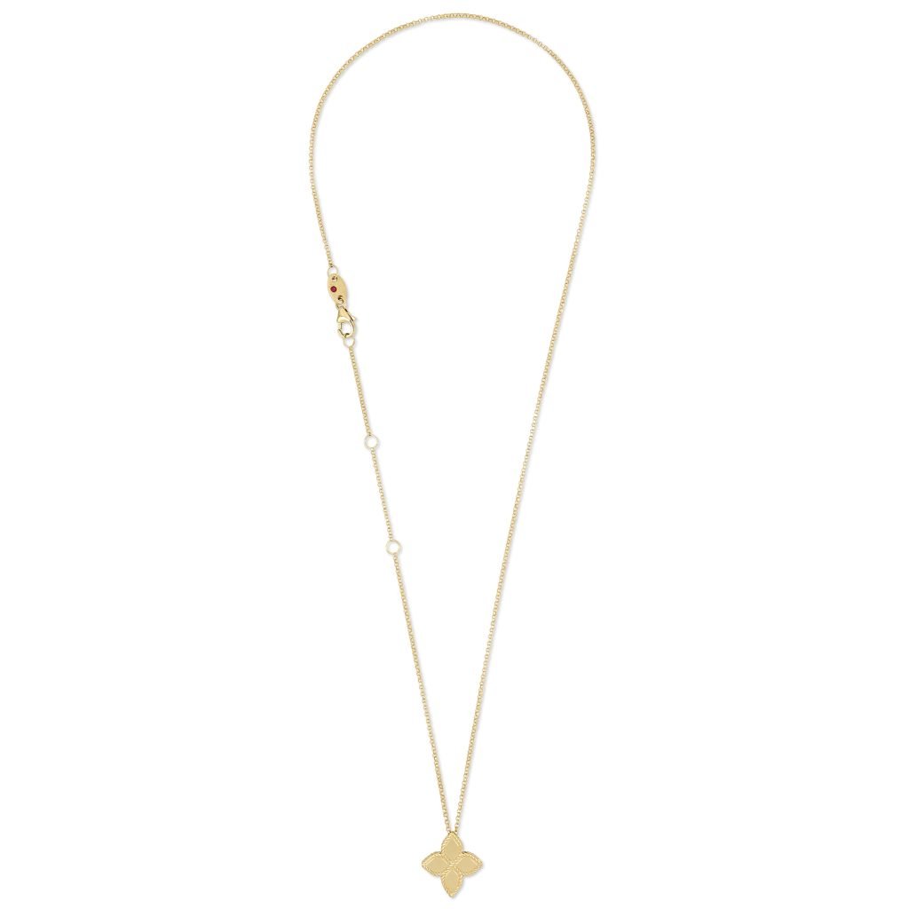 PRINCESS FLOWER PENDANT IN GOLD