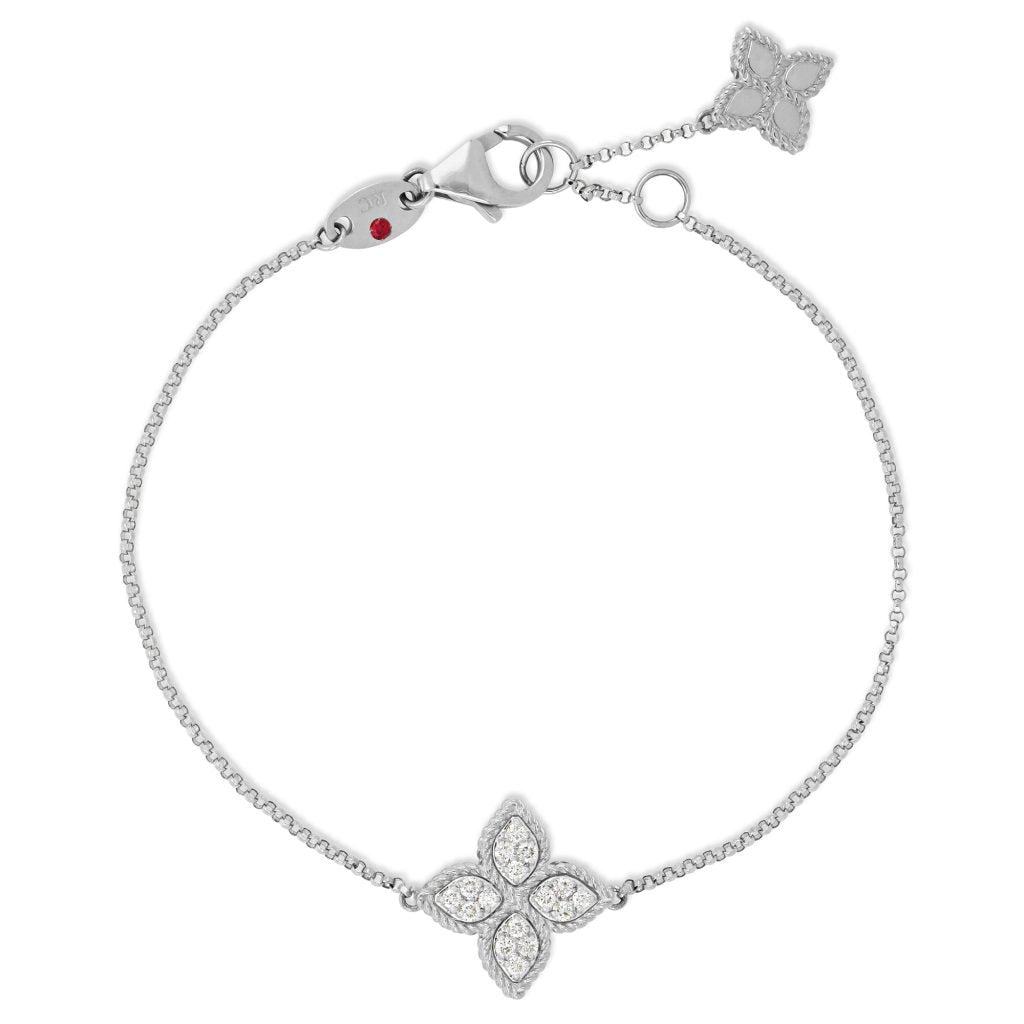 PRINCESS FLOWER BRACELET WITH DIAMONDS