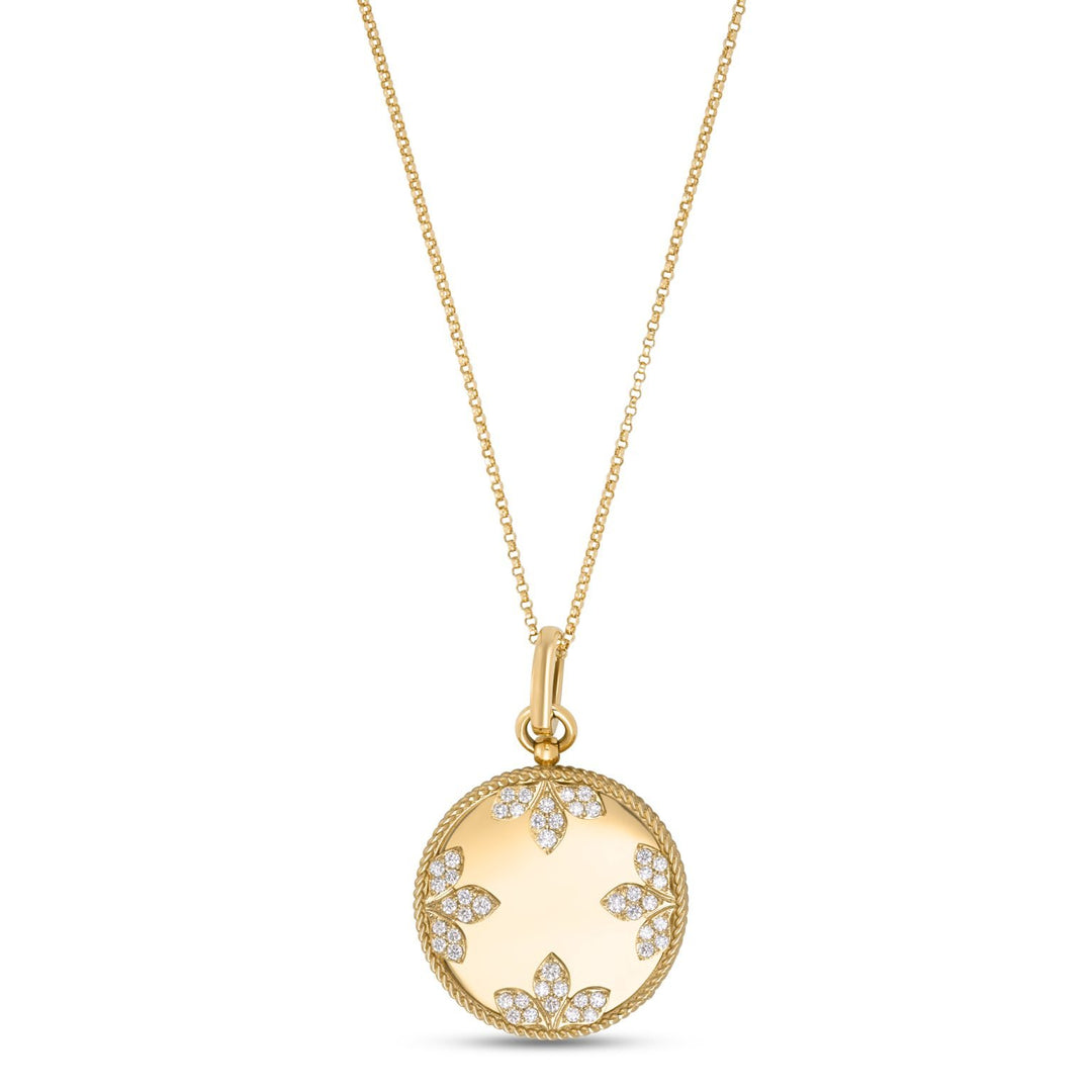 VENETIAN MEDALLIONS COLLAR WITH DIAMONDS