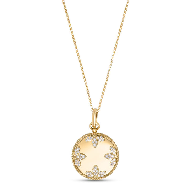 VENETIAN MEDALLIONS COLLAR WITH DIAMONDS