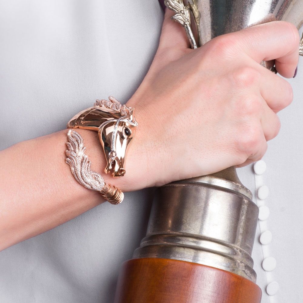 BRACELET DIAMONDS ANIMALIER