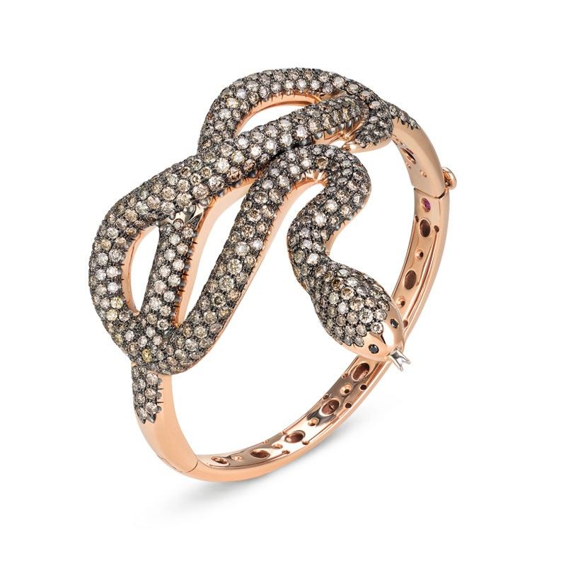 BRACELET DIAMONDS ANIMALIER