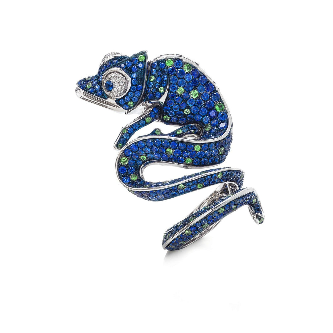 RING SAPPHIRES ANIMALIER