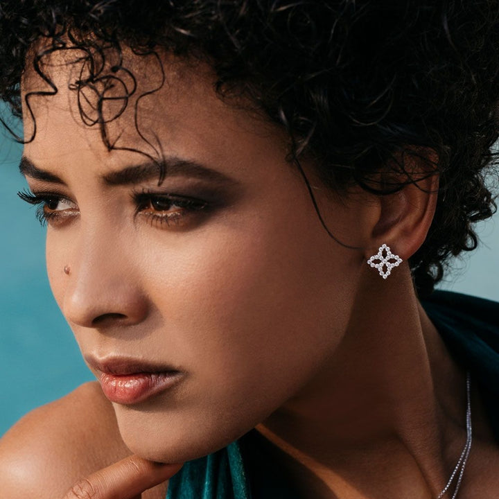 DIAMOND PRINCESS EARRINGS