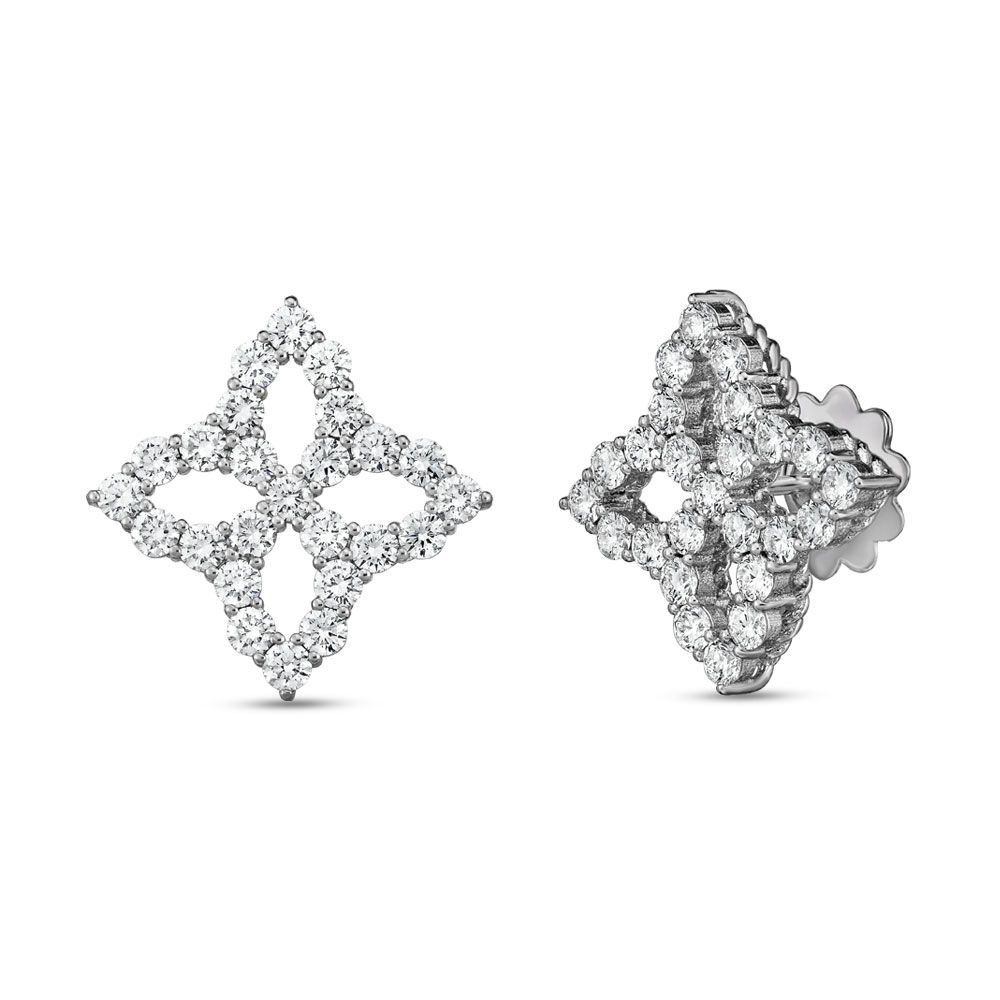 DIAMOND PRINCESS EARRINGS