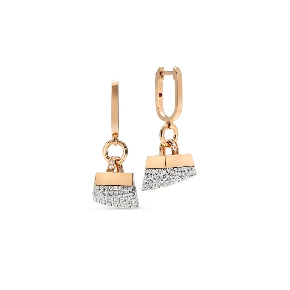SAUVAGE PRIVE’ EARRINGS WITH DIAMONDS
