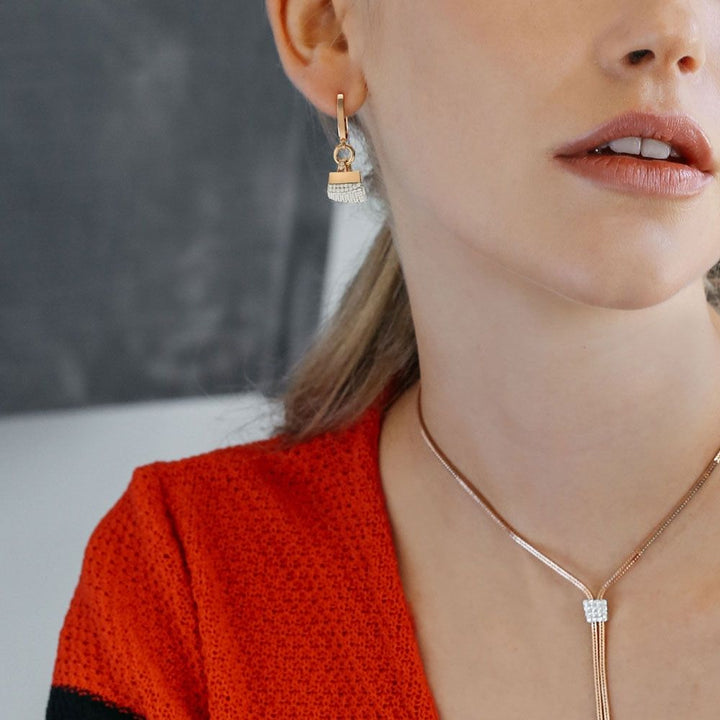 SAUVAGE PRIVE’ EARRINGS WITH DIAMONDS