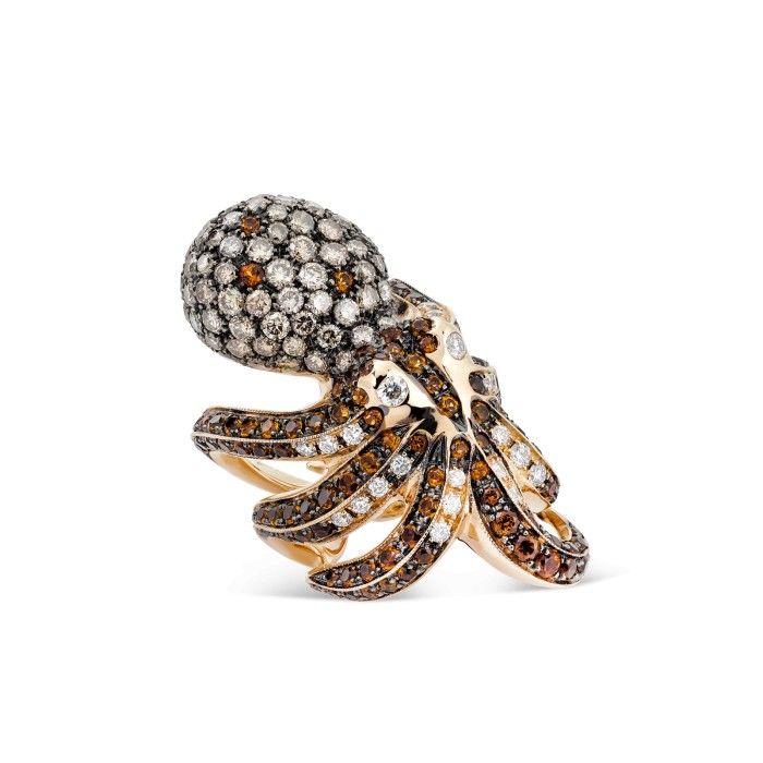 RING DIAMONDS ANIMALIER