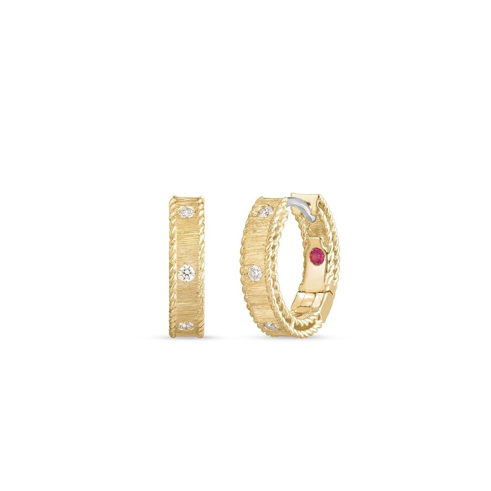 PRINCESS EARRINGS WITH DIAMONDS