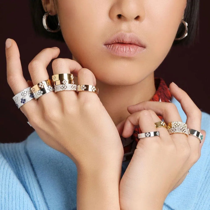 LOVE IN VERONA RING WITH DIAMONDS