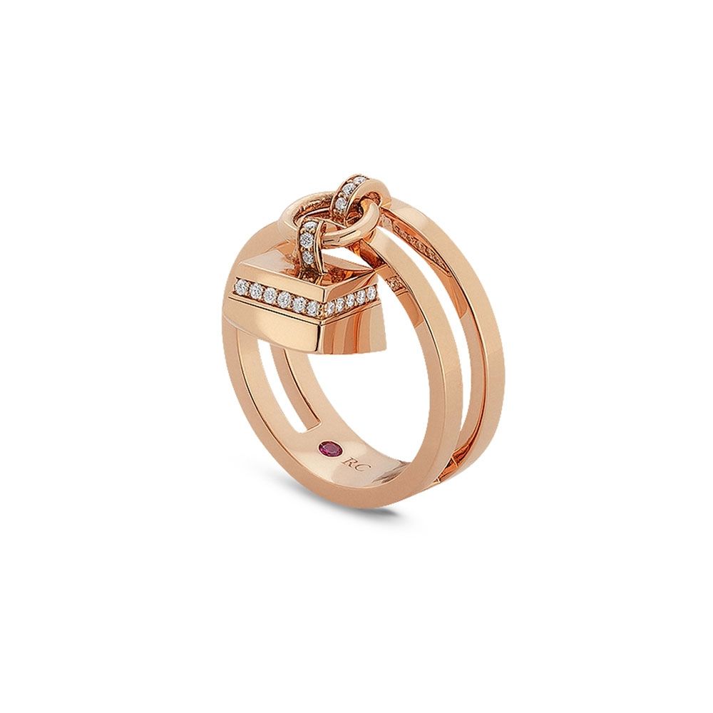 SAUVAGE PRIVE’ RING WITH DIAMONDS