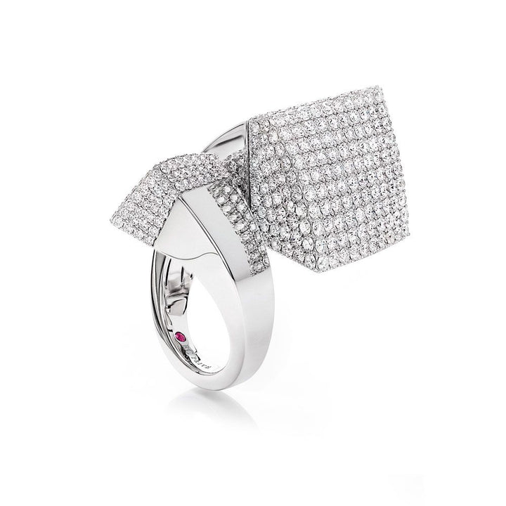 SAUVAGE PRIVE’ RING WITH DIAMONDS