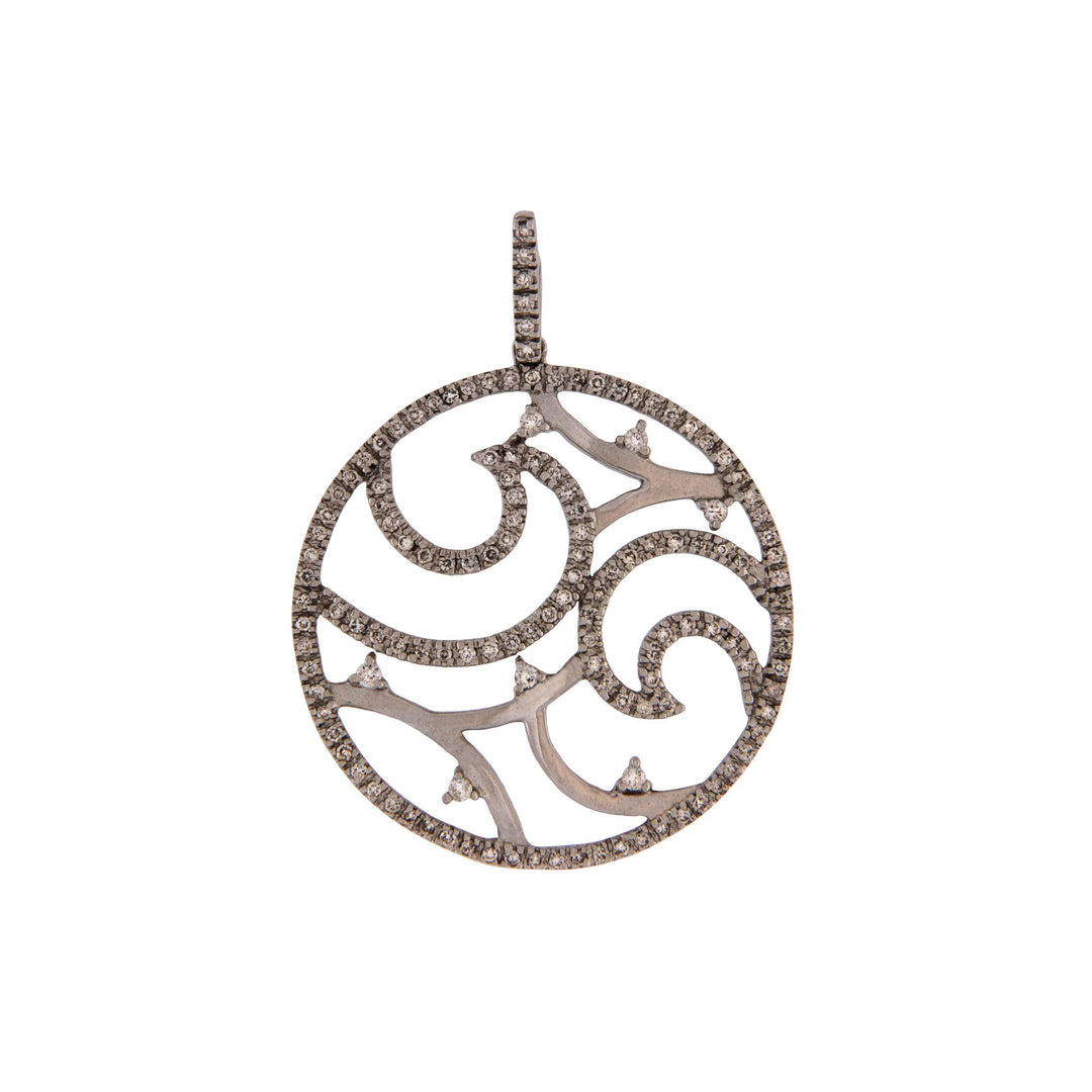 Kissing Waves Pendant - S.Vaggi Jewelry Store