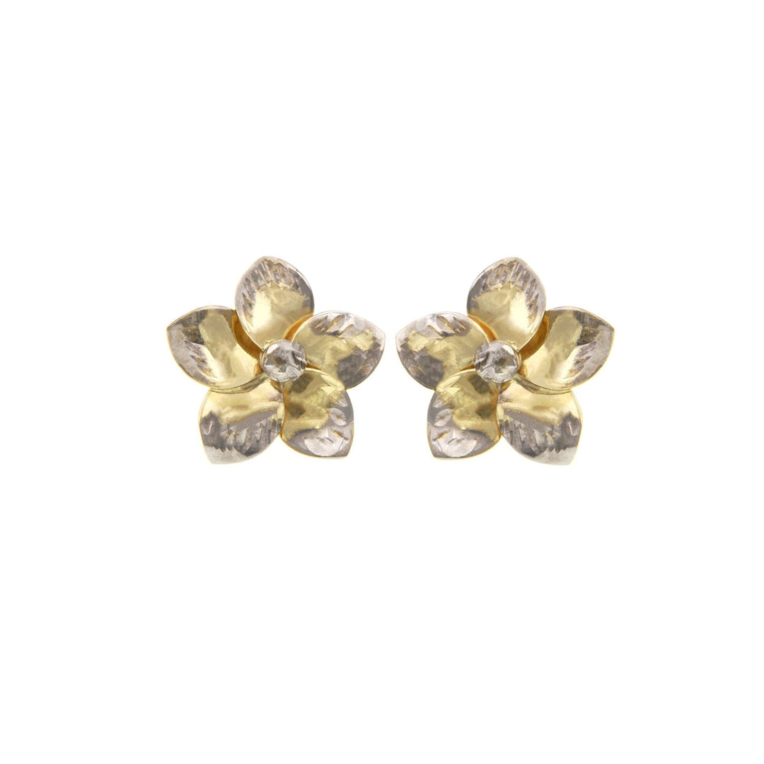 Sketchy Gold Earrings