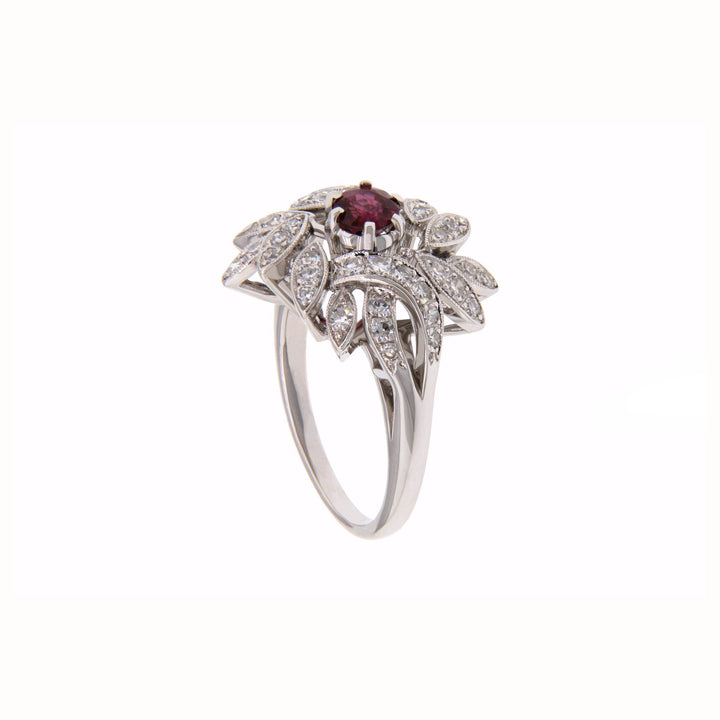 Vintage Gold Ring with Ruby