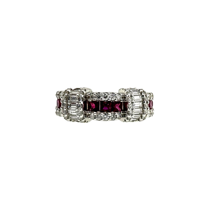 Gold Ring with Rubies