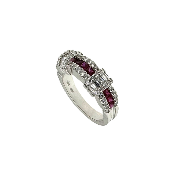 Gold Ring with Rubies