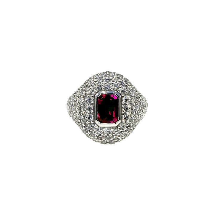 Gold Ring with Ruby