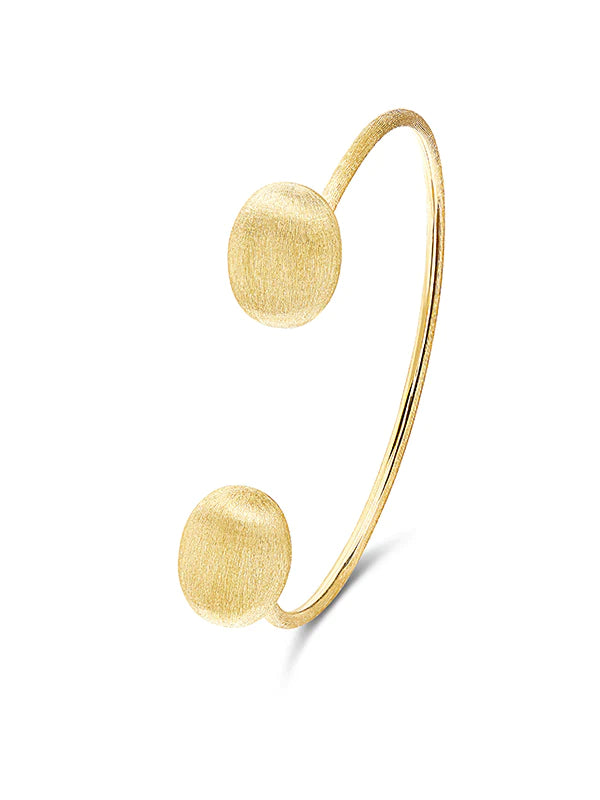 "BUBBLE" GOLD BANGLE (SMALL)