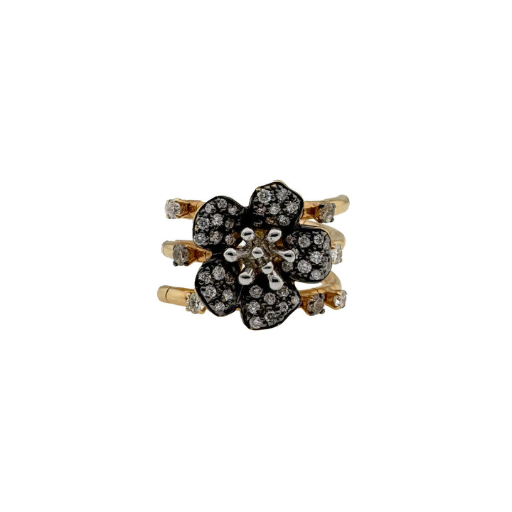 Gold Ring with Diamonds
