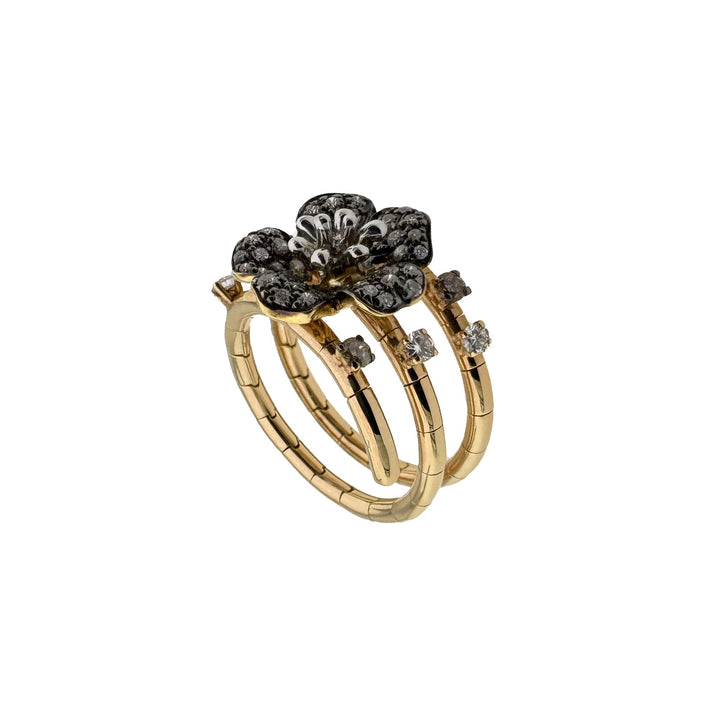 Gold Ring with Diamonds