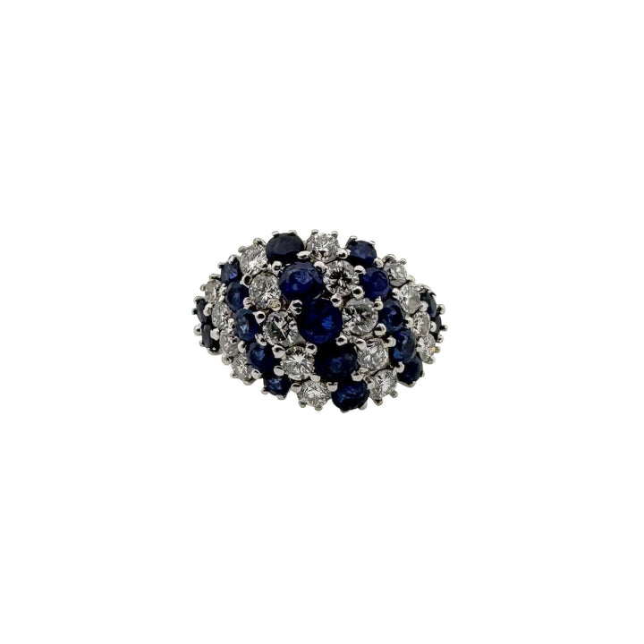 Gold Ring with Sapphires