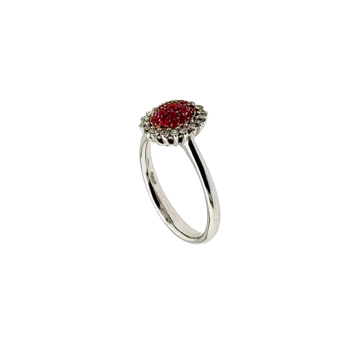 Gold Ring with Ruby