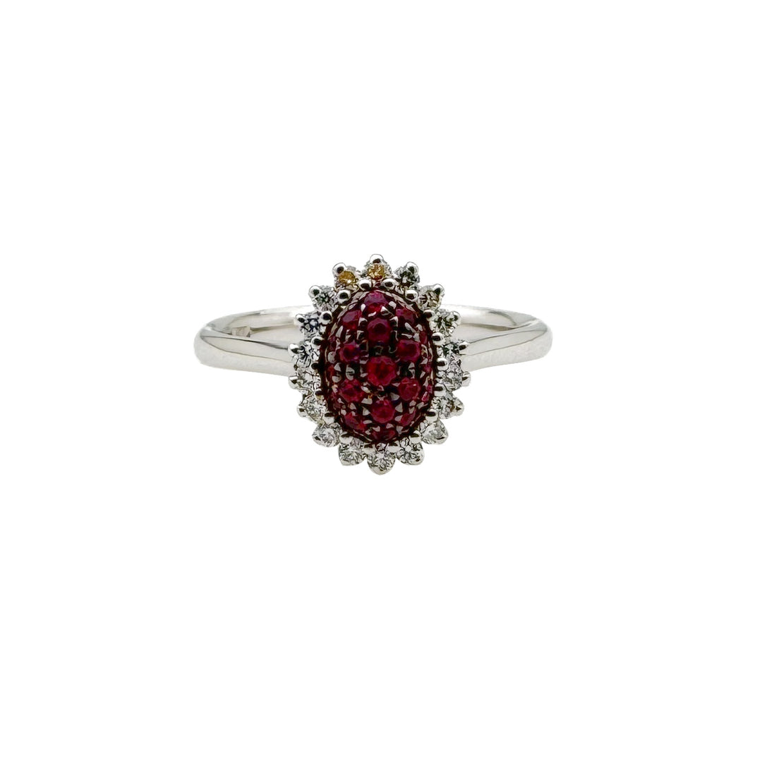 Gold Ring with Ruby