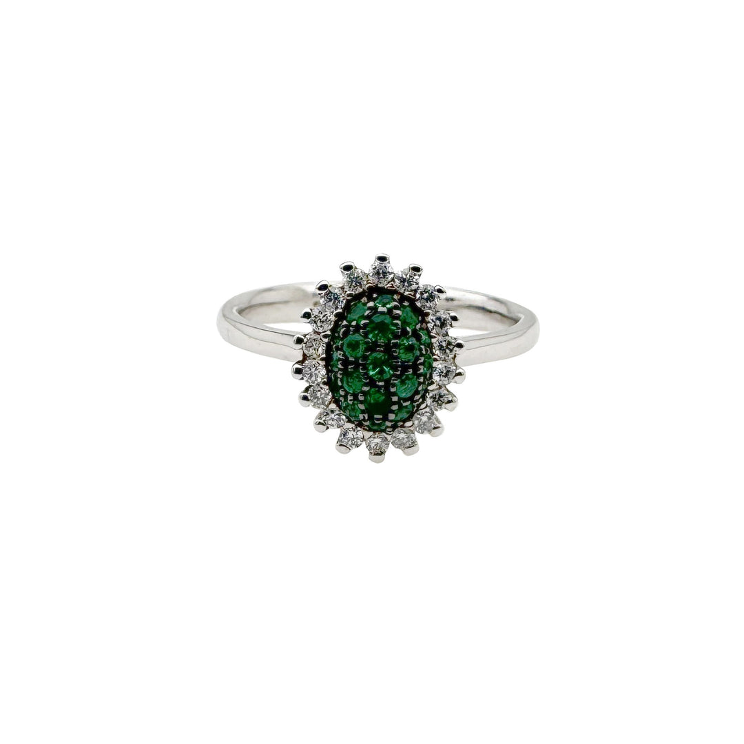 Gold Ring with Emerald
